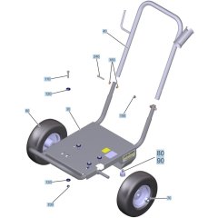 Frame Assembly for Karcher HD 7-20 G Classic Pressure Washer