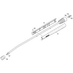 Lance Assembly for Karcher HD 9-23 De Pressure Washer