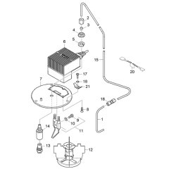 Burner Cover Assembly for Karcher HDS 5-11 U Pressure Washer