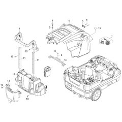 Housing Assembly for Karcher HDS 6-10-4 C Pressure Washer