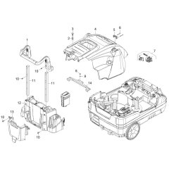 Housing Assembly for Karcher HDS 6-12 C Pressure Washer