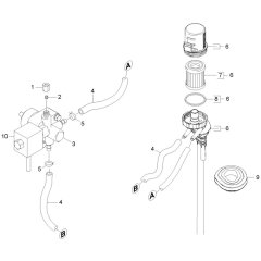 Filter Assembly for Karcher HDS 7-10-4 M Pressure Washer