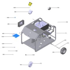 Frame Assembly for Karcher HDS 8-20 DE Pressure Washer