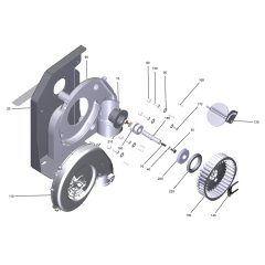 Blower Assembly for Karcher HDS 8-20 DE Pressure Washer