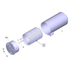 Boiler Assembly for Karcher HDS 8-20 DE Pressure Washer