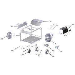 Frame Assembly for Karcher HDS 8-20 G Pressure Washer