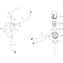 Filter Assembly for Karcher HDS 8-18-4 C Pressure Washer