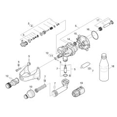 Pump Assembly for Karcher K 2 Classic Pressure Washer