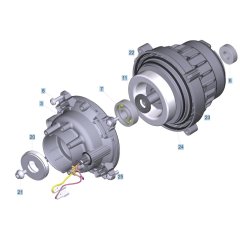 Transmission Assembly for Karcher K 3 Deluxe Premium Pressure Washer