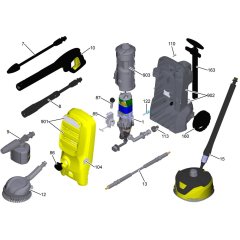 Housing Assembly for Karcher K 4 Classic Pressure Washer