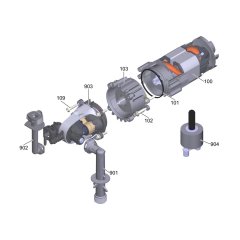 Motor Assembly -1 for Karcher K 4 Classic Pressure Washer