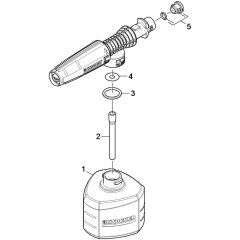 Foam Nozzle Assembly for Karcher K 5 Classic Pressure Washer