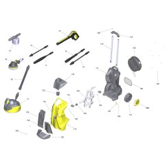 Housing Assembly for Karcher K 5 Premium Full Control Pressure Washer