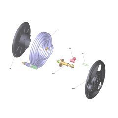 Hose Reel Assembly for Karcher K 7 Premium Smart Control Pressure Washer