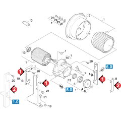 Motor Assembly for Karcher K 855 HSL Plus Pressure Washer