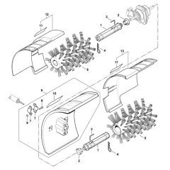 Brittle Brush Assembly