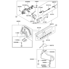 Pipe, Handle & Guard for KGT27B