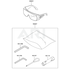 Kawasaki KHS1100A Tool