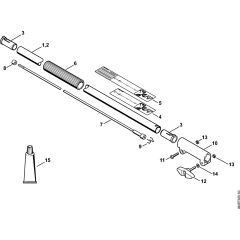 Drive Tube Extension 1m HT-KM