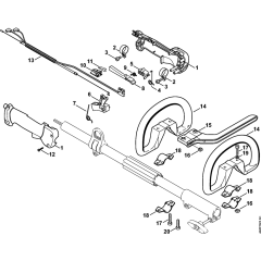 Handle for Stihl KM85 KM85R