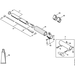 Drive Tube Assembly for Stihl KMA130R