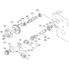 Fuel Camshaft Assembly for Kubota D1005-E4B Engine