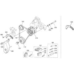 Pulley Assembly for Kubota D1105-BG2 Engine