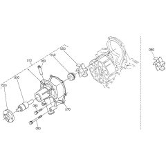 Water Pump Assembly for Kubota D1105-BG2 Engine
