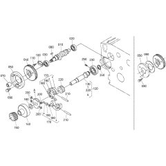 Fuel Camshaft Assembly for Kubota D1105-BG2 Engine