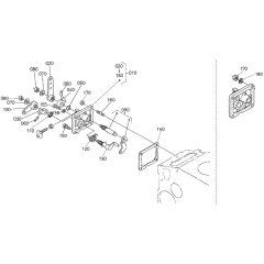 Speed Control Plate Assembly for Kubota D1105-E2-BG Engine