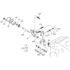 Governor Assembly for Kubota D1105-E2-BG Engine