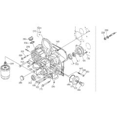 Gear Case Assembly for Kubota D1105-E2-BG Engine