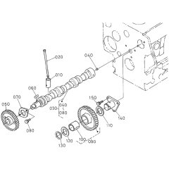 Camshaft Assembly for Kubota D1105-E2-BG Engine
