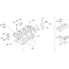 Cylinder Head Assembly for Kubota D1105-E2B Engine