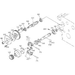 Fuel Camshaft Assembly for Kubota D1105-E2B Engine