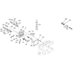 Speed Control Plate Assembly for Kubota D1105-T-E2B Engine