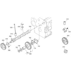 Camshaft Assembly for Kubota D1105-T-E2B Engine