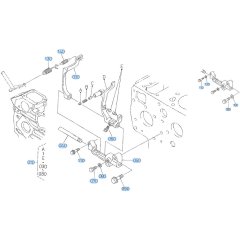 Governor Assembly for Kubota D1503-M-E2B Engine
