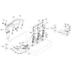 Nozzle Holder Assembly for Kubota D1503-M-E2B Engine