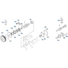 Fuel Camshaft Assembly for Kubota D1703-M-E3B Engine