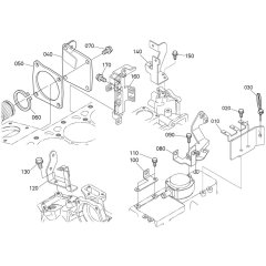 Harness Support Assembly for Kubota D1803-CR-T-E5 Engine
