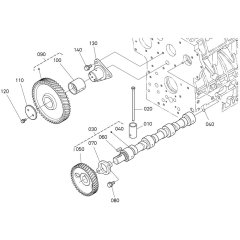 Camshaft Assembly for Kubota D1803-CR-T-E5 Engine