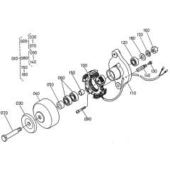 Dynamo Assembly for Kubota D722-BBS Engine