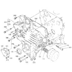Gear Case Assembly for Kubota D782-EB Engine