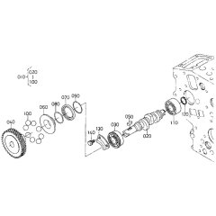 Fuel Camshaft Assembly for Kubota D782-EB Engine