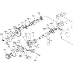 Fuel Camshaft Assembly for Kubota D905-E2BG Engine
