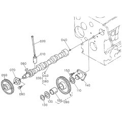 Camshaft Assembly for Kubota D905-E2BG Engine