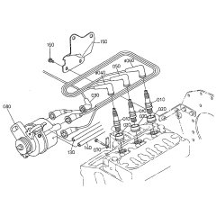 Spark Plug Assembly for Kubota DF752-E2 Engine