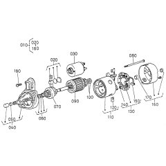 Starter Assembly for Kubota DF752-E2 Engine