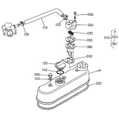 Head Cover Assembly for Kubota DF752-E2 Engine